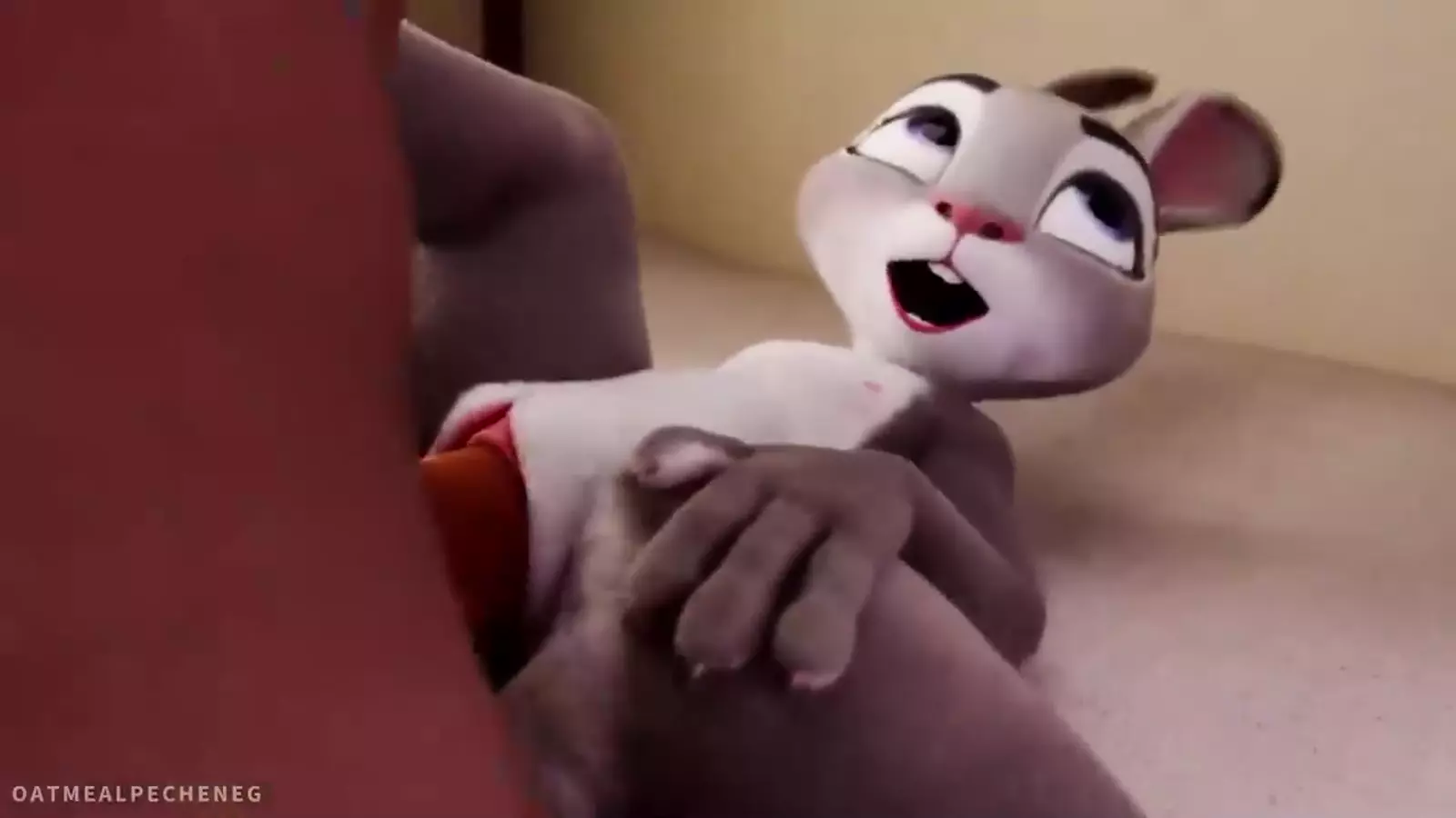 anthro Hermaphroditehe with innie tomcat experiencing cumshot